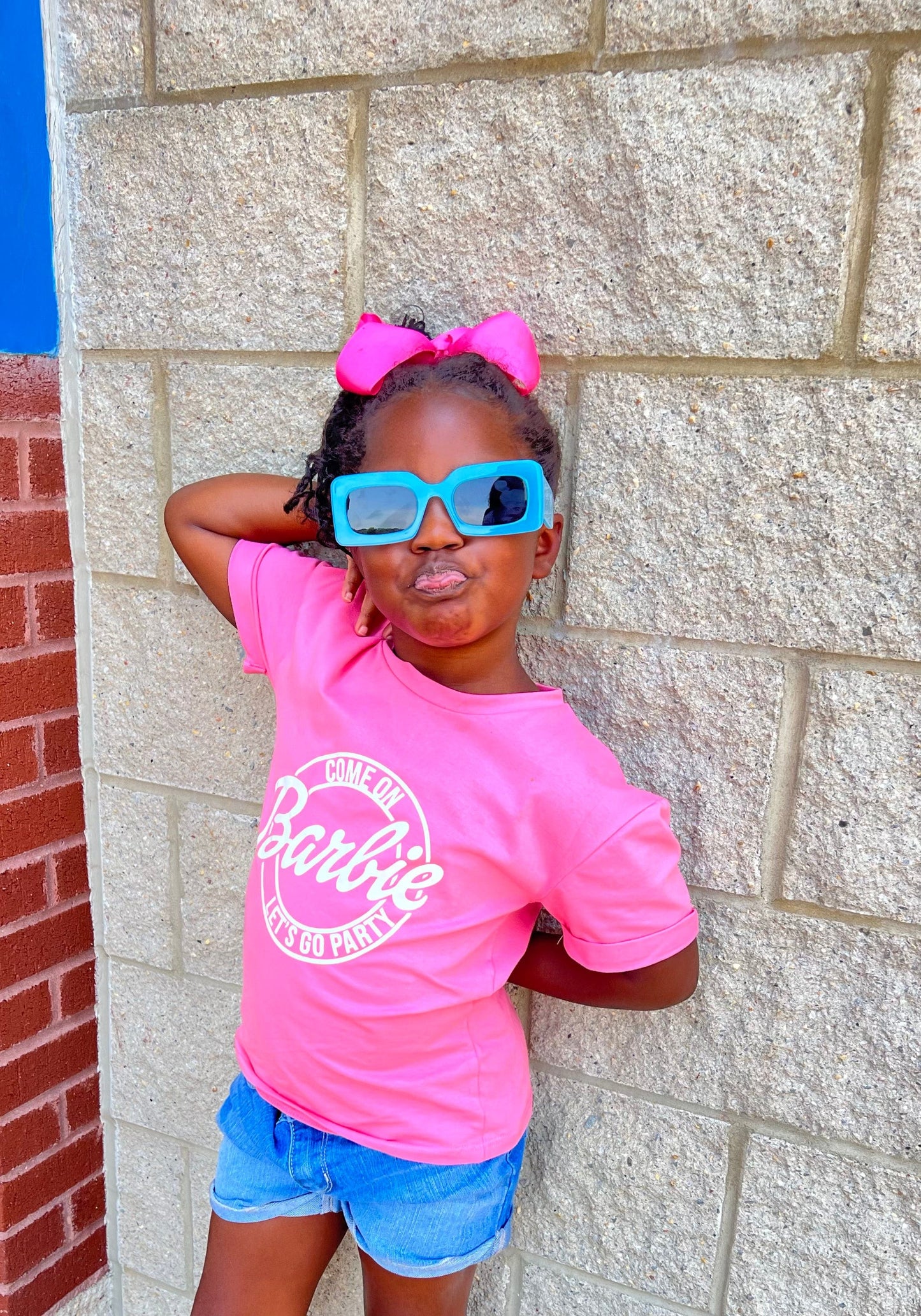 Pink Malibu Girl’s Tee