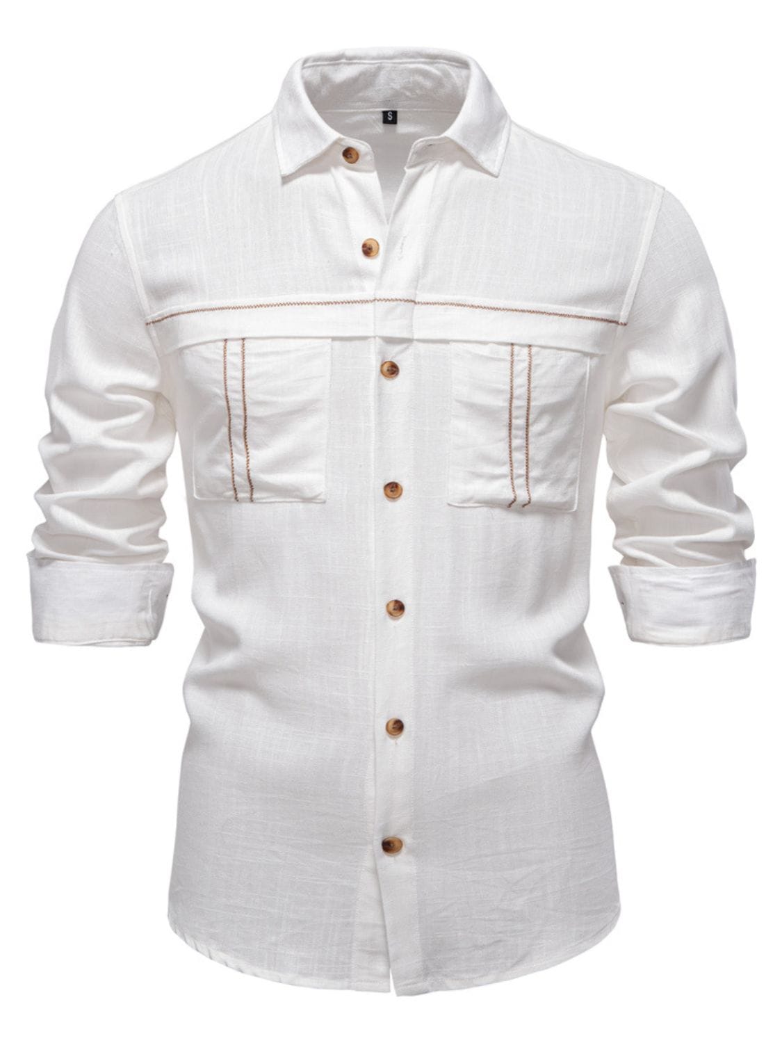Men's Button Down Collared Neck Shirt
