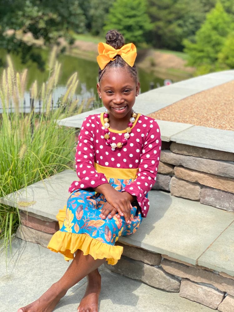 Aubrey Autumn Girl's Dress