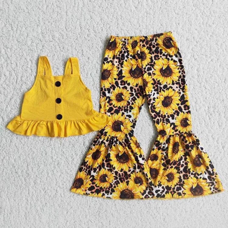 Sassy Sunflower and Leopard Set