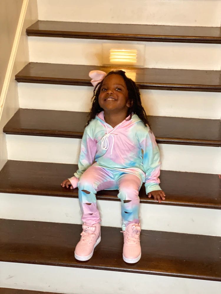 Tie-dye Pants Set