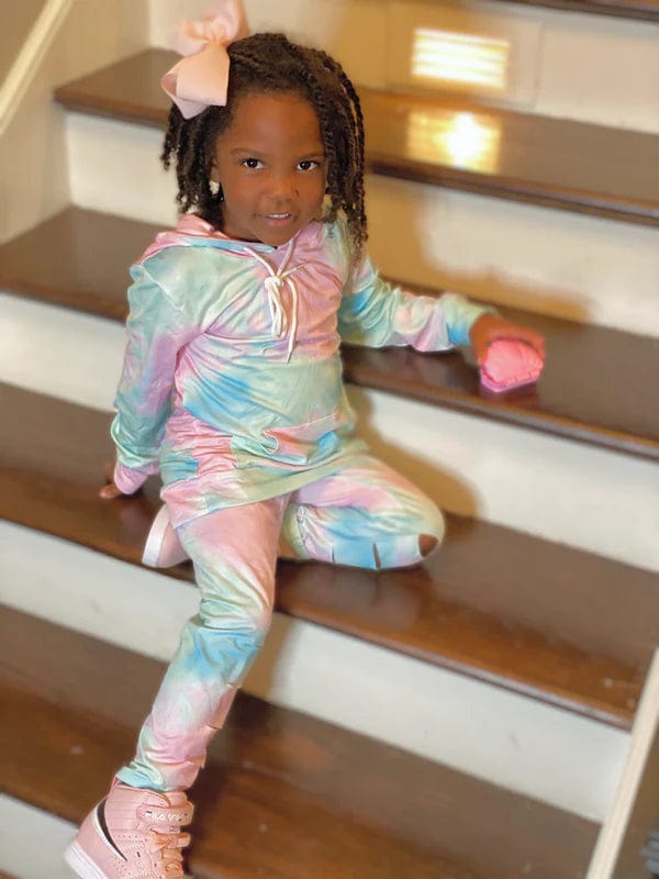 Tie-dye Pants Set