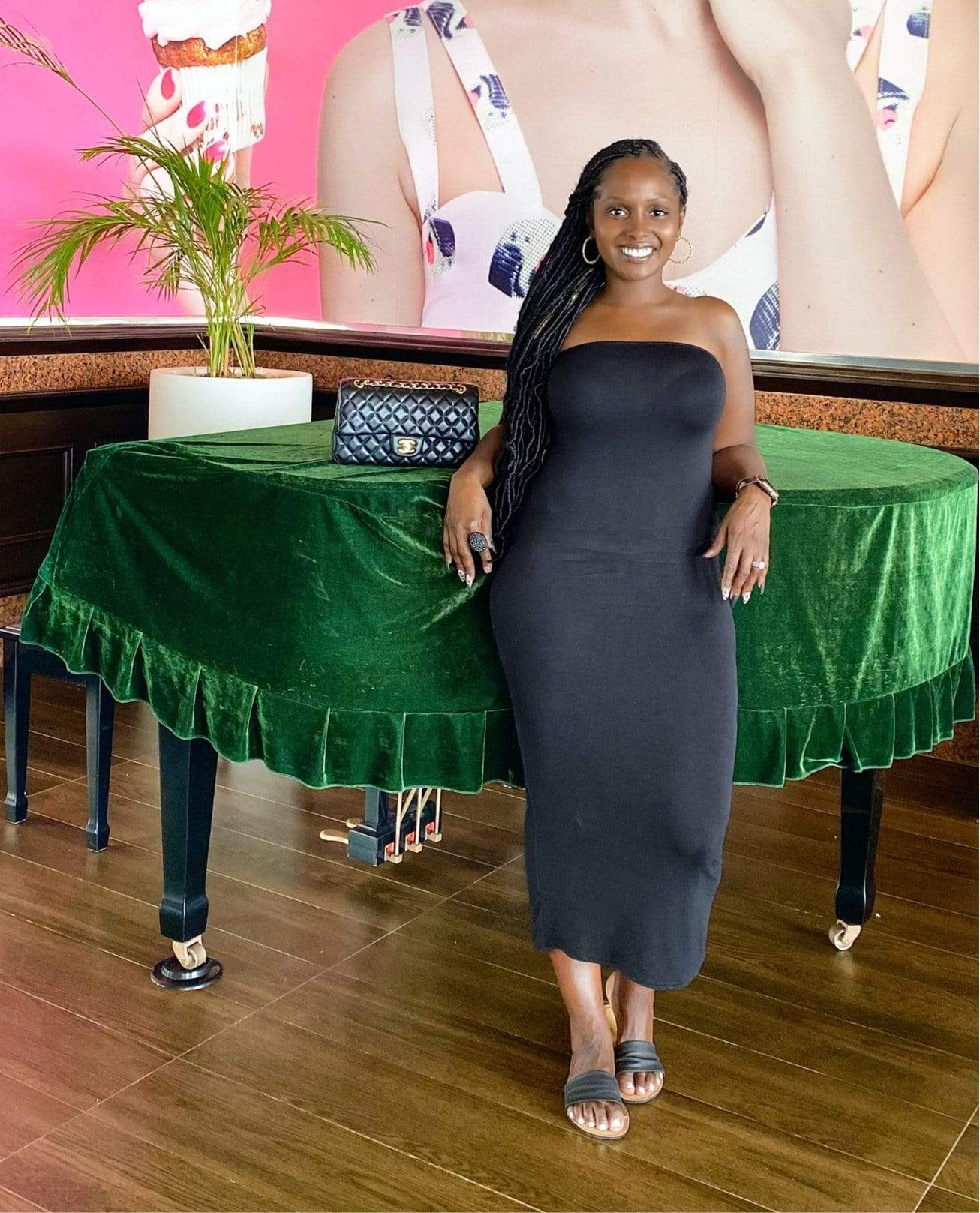 Bandeau Midaxi Dress