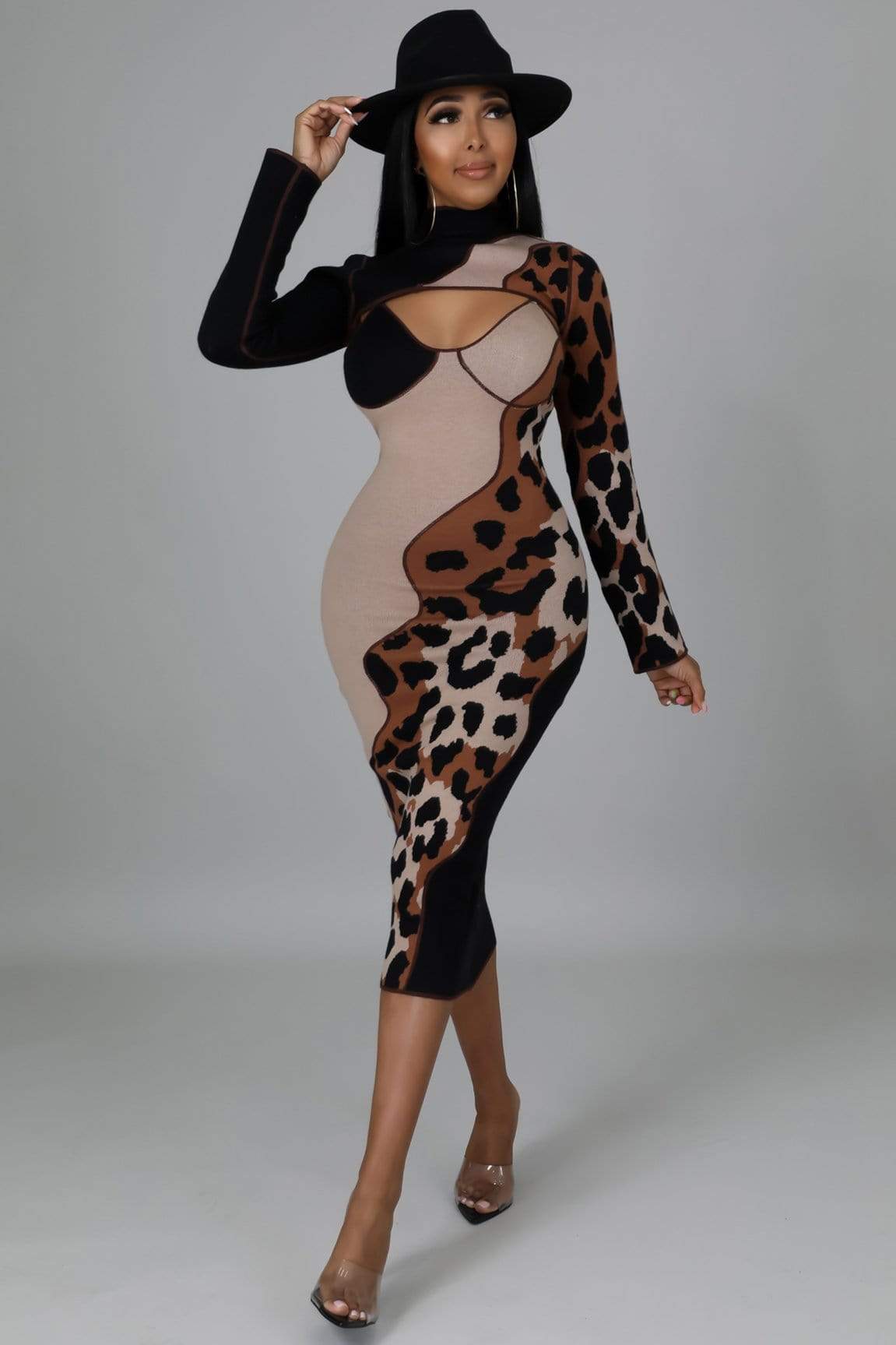 Rich Auntie Vibes Dress Set