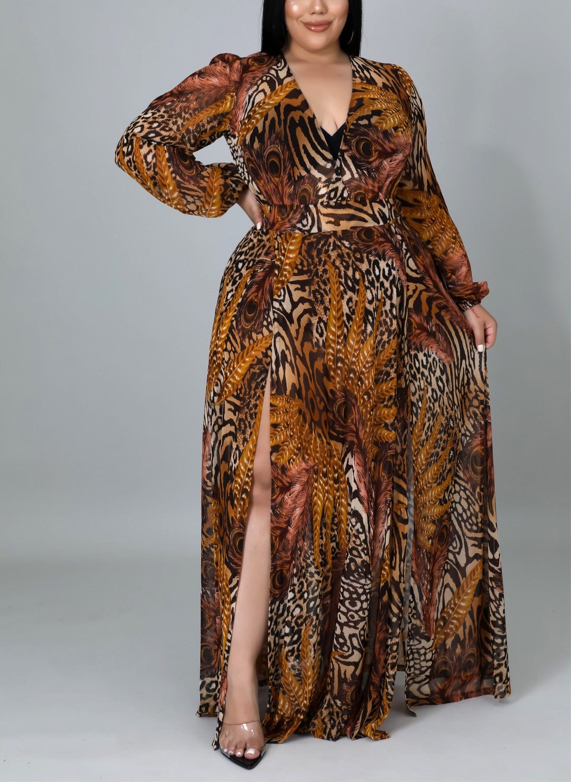 Lady Leopard Dress