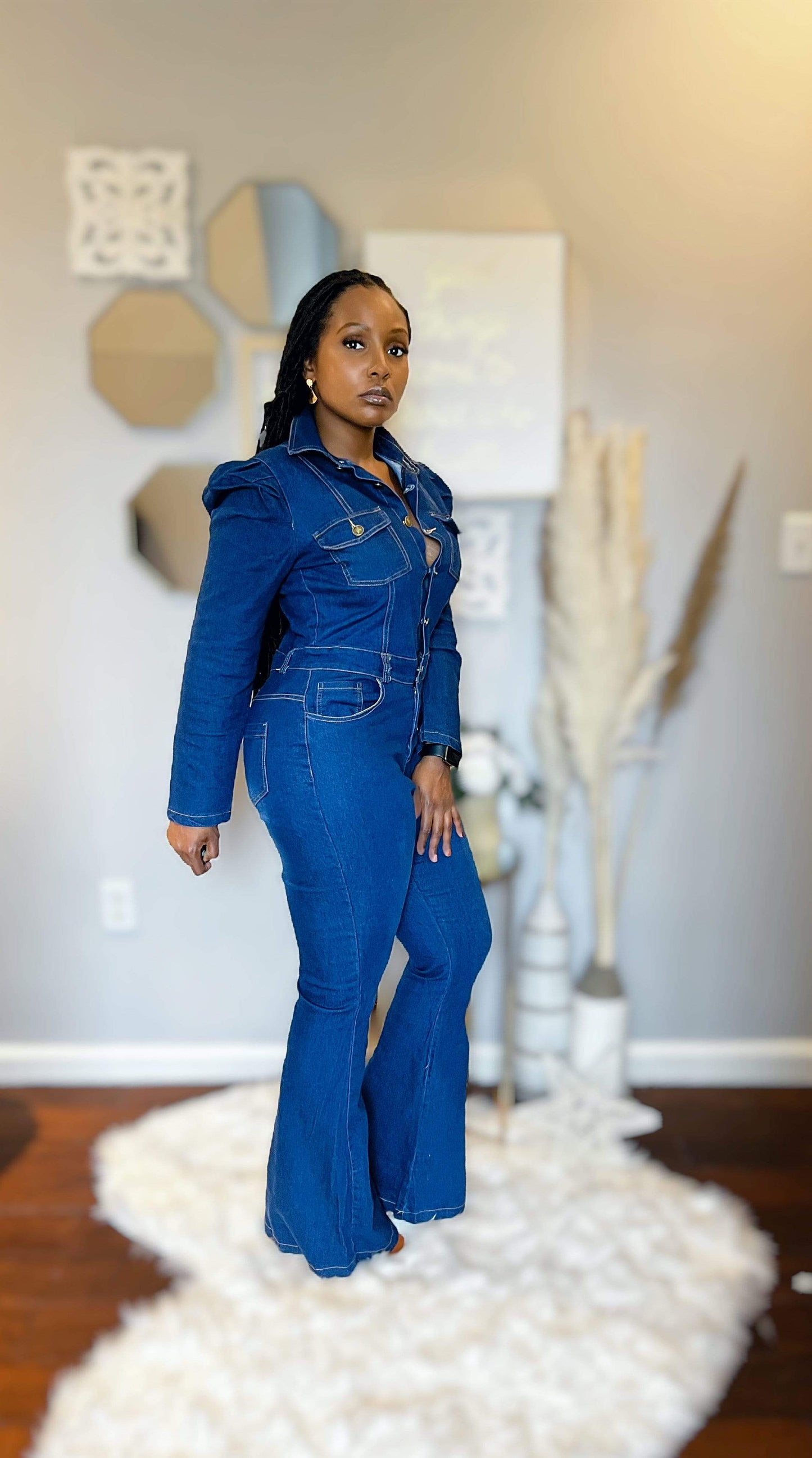 Jada Denim Jumpsuit