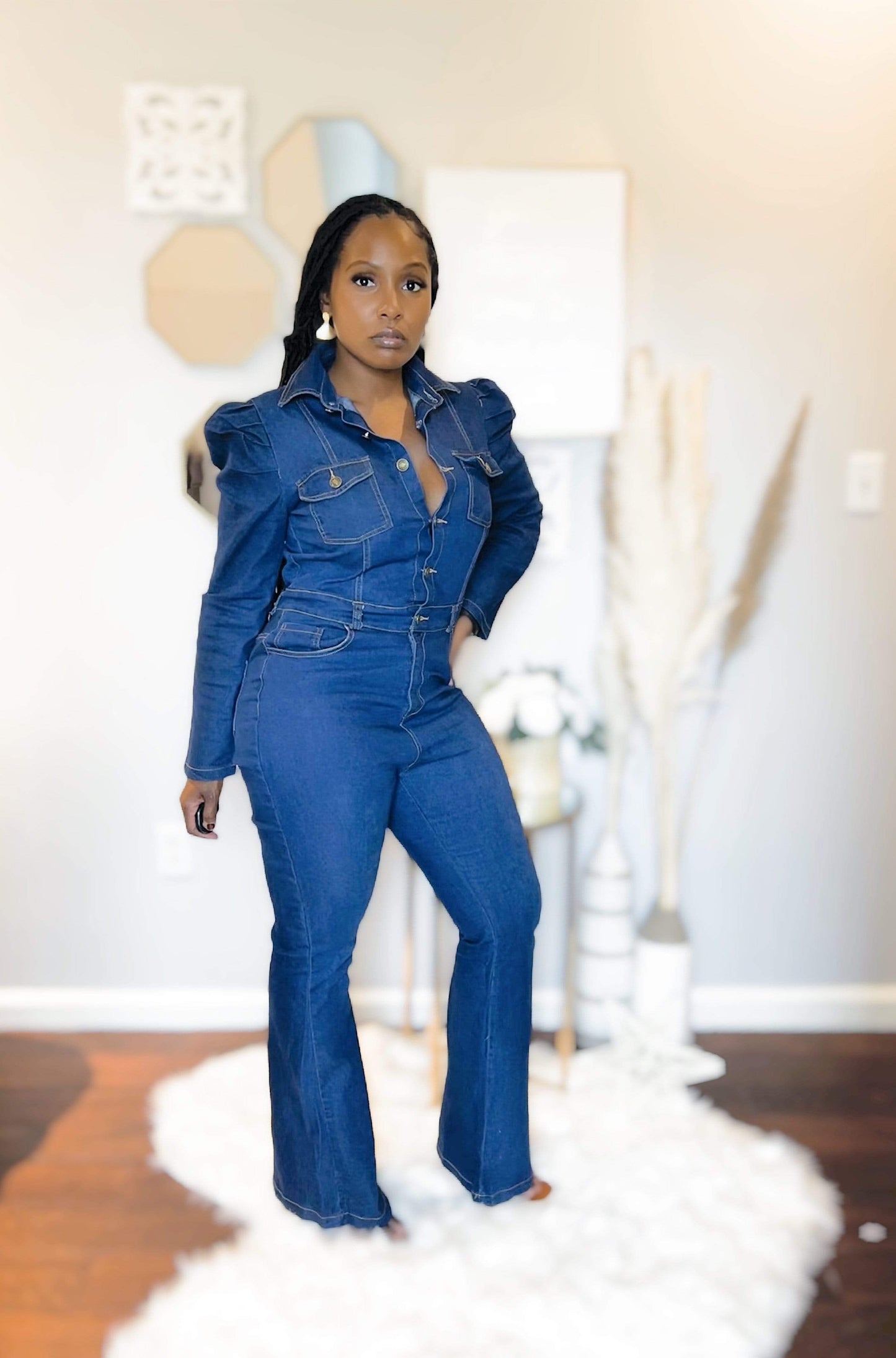 Jada Denim Jumpsuit