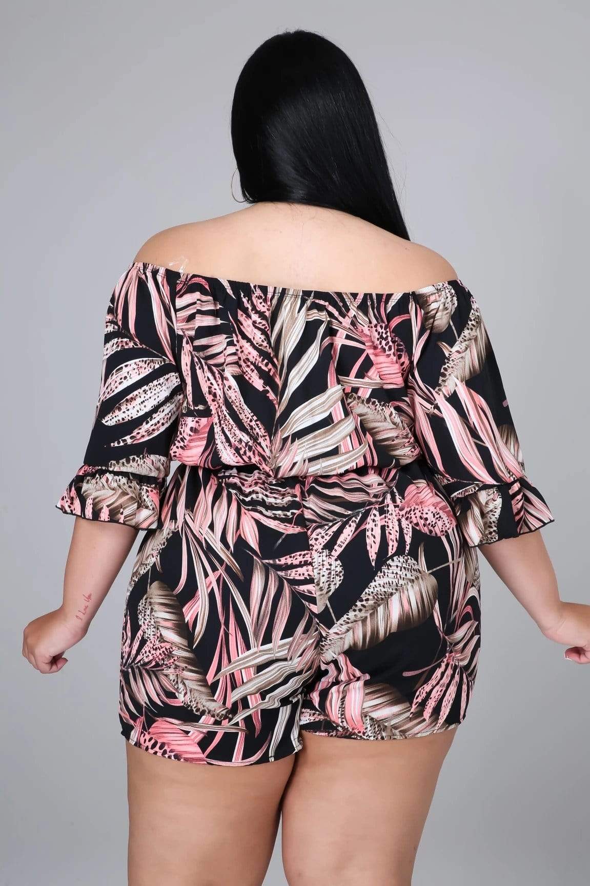 Morning Kisses Plus Size Romper