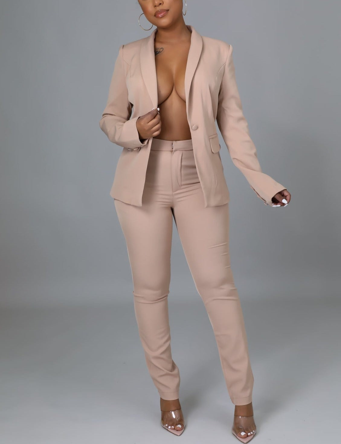 Business Intentions Khaki Set