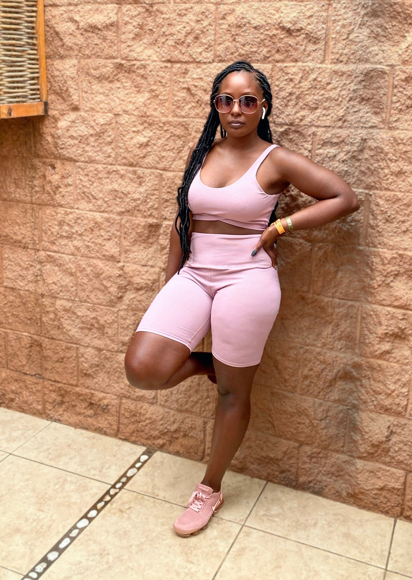 Mauve Jalen Short Set