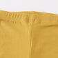 Mustard ruffle double layered pants