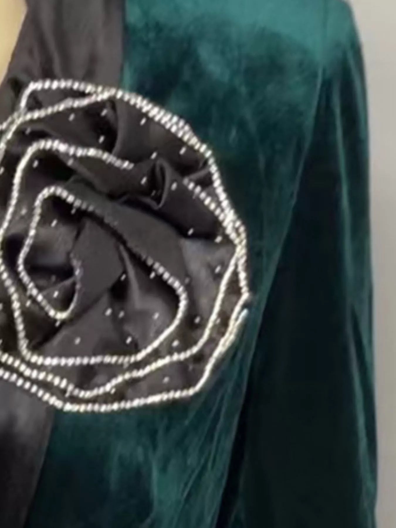 Velvet Rose Statement Blazer