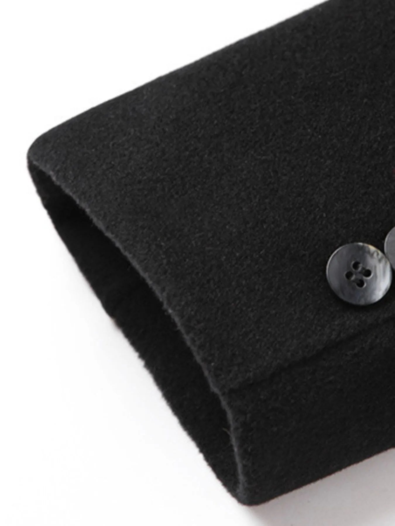 Men’s Plus Size Wool Blend Longline Coat