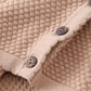 Khaki buttons sweater-baby