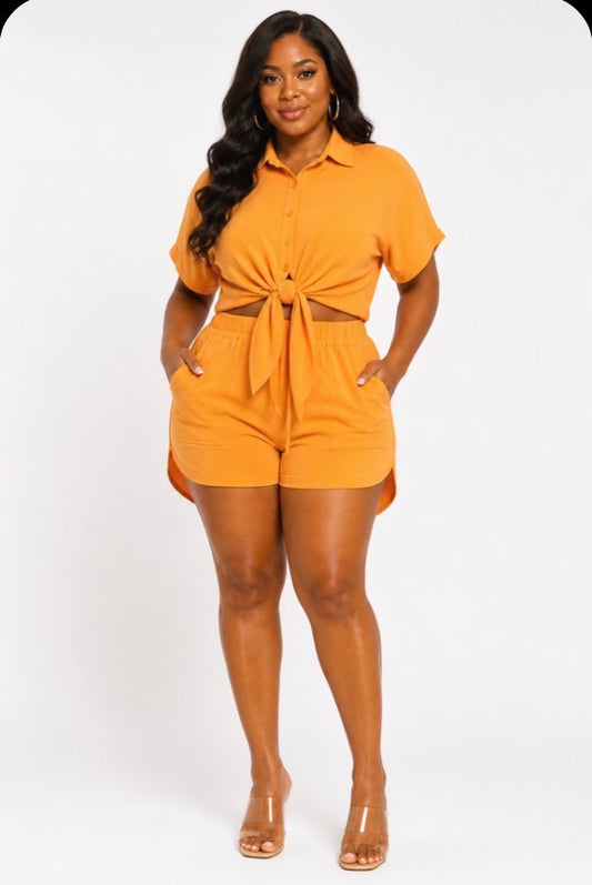 Effortless Edge Two-Piece Set