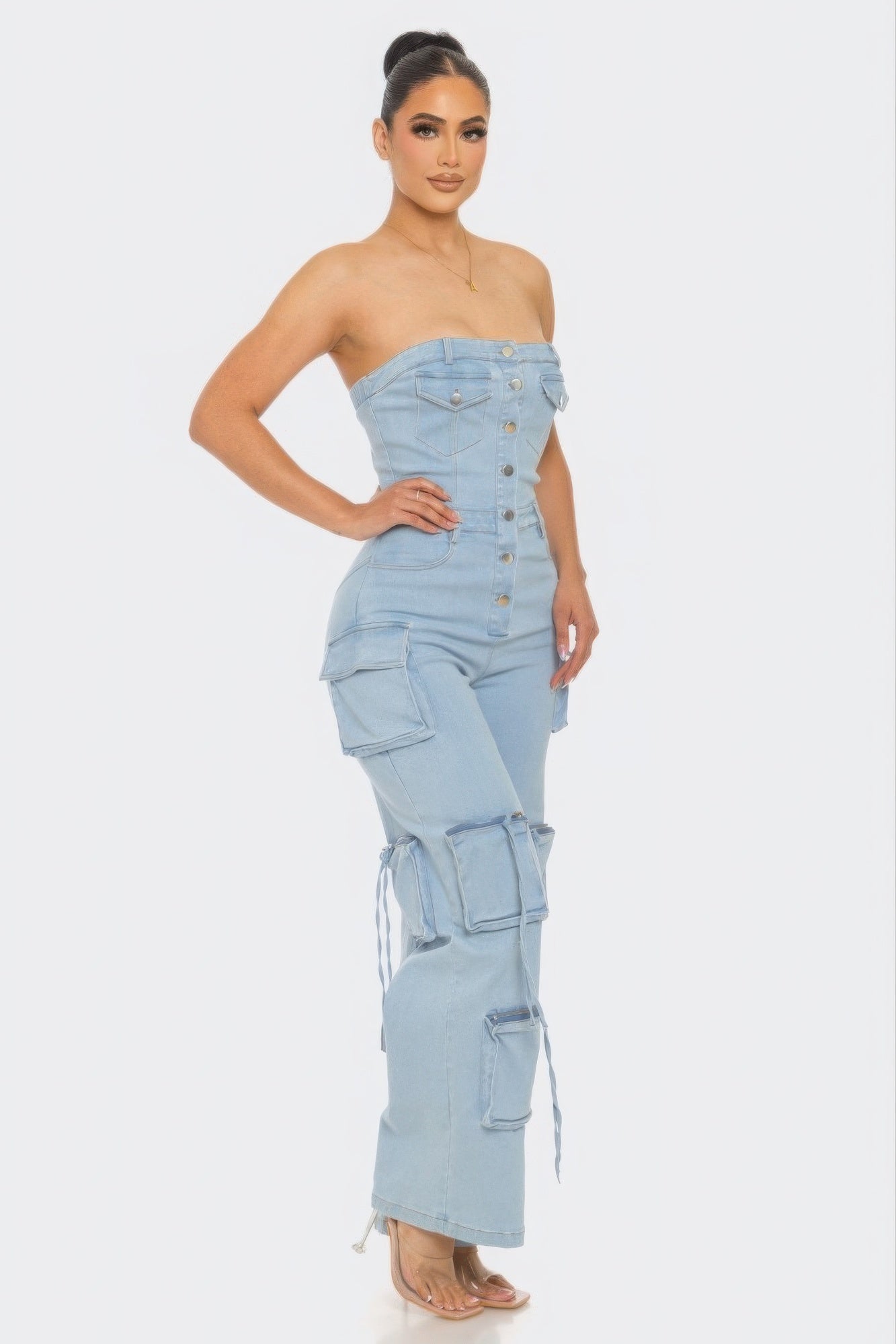 Blue Bliss Denim Jumpsuit