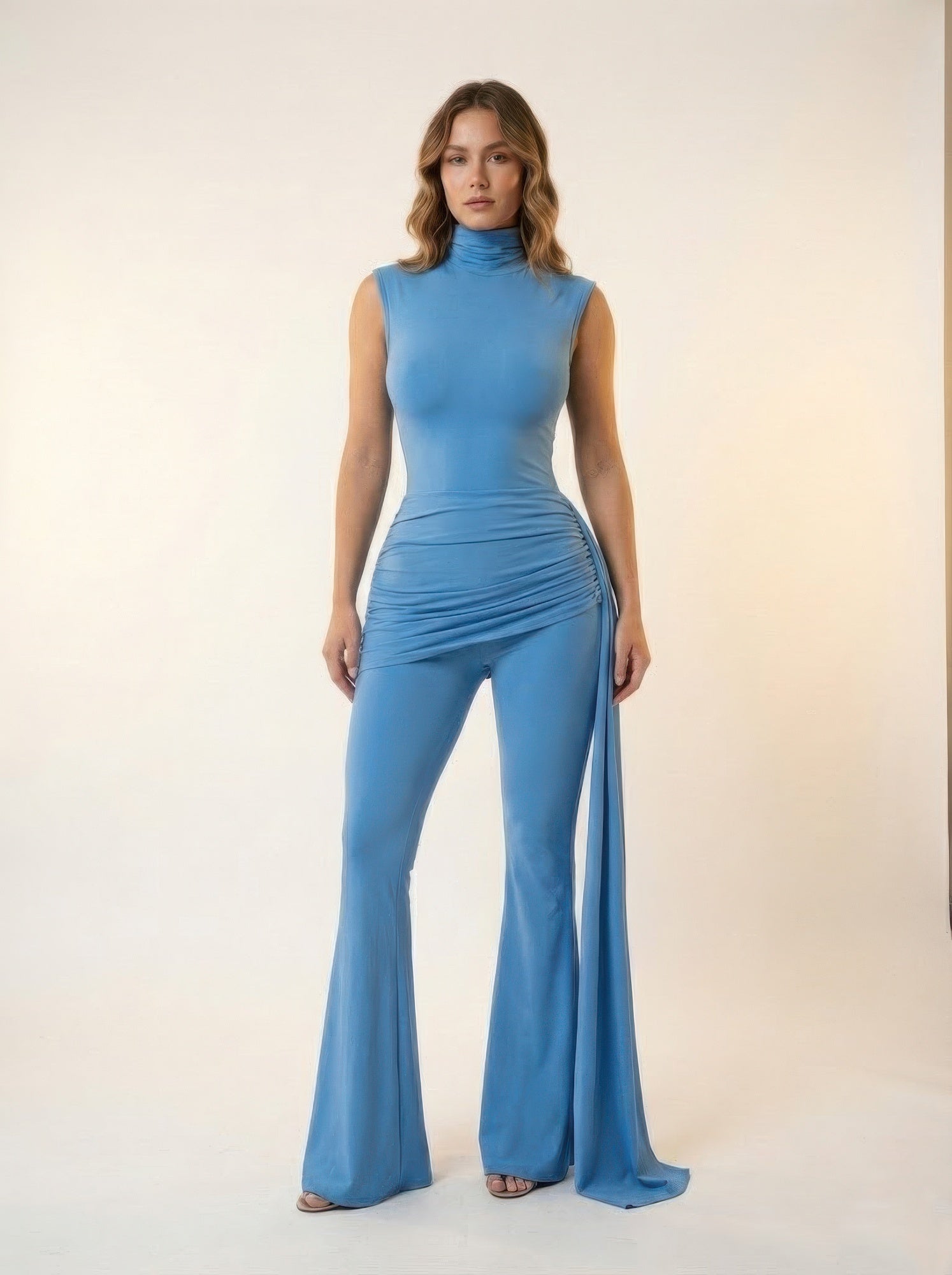 Keyhole Cutout Jumpsuit