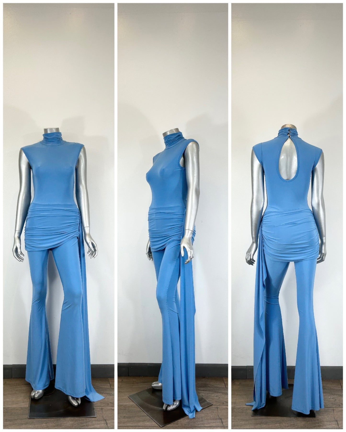 Keyhole Cutout Jumpsuit