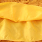 Mustard floral tutu dress