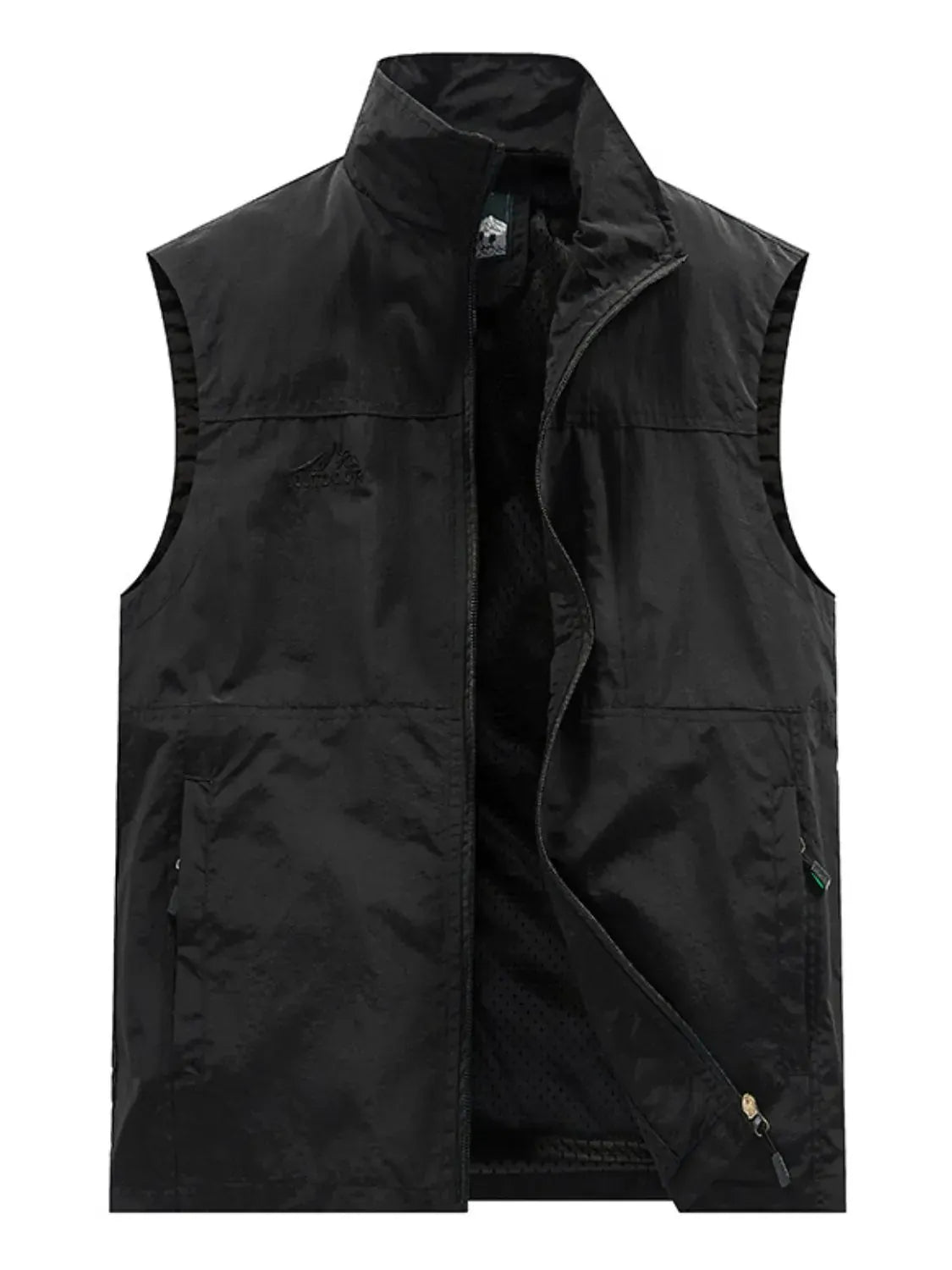 Men's Plus Size Zip Up Vest
