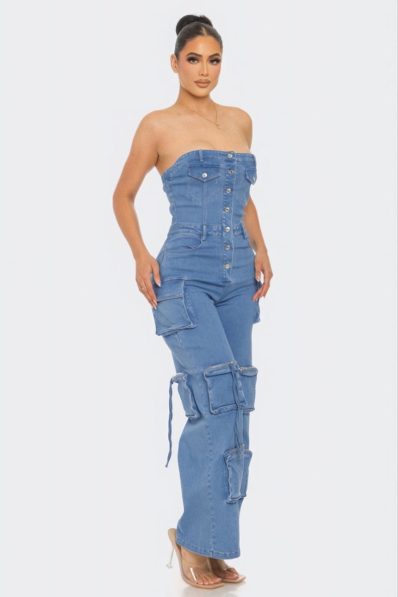 Blue Bliss Denim Jumpsuit