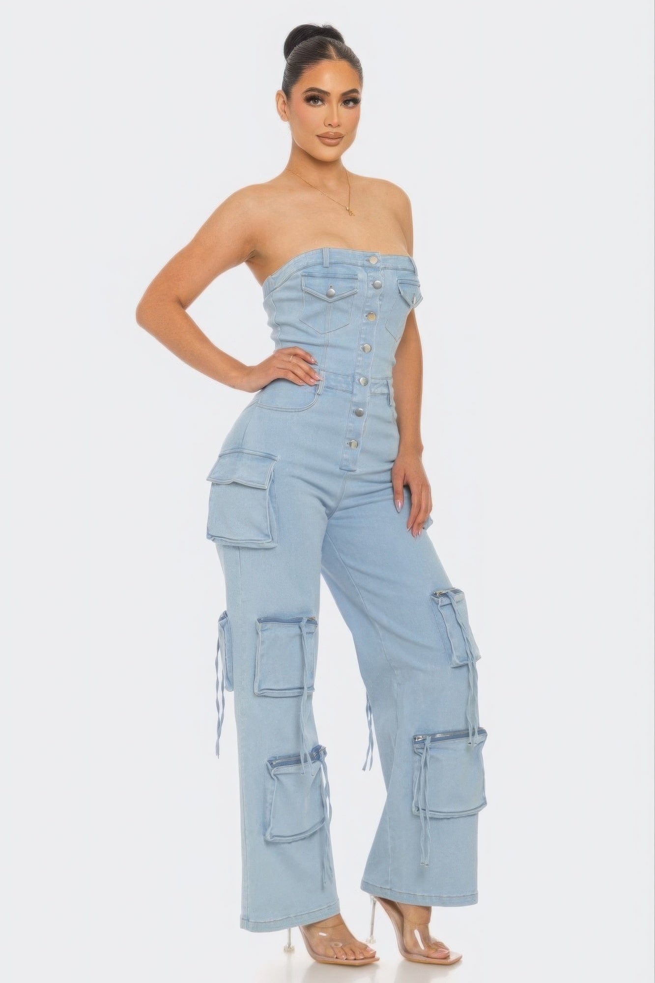 Blue Bliss Denim Jumpsuit