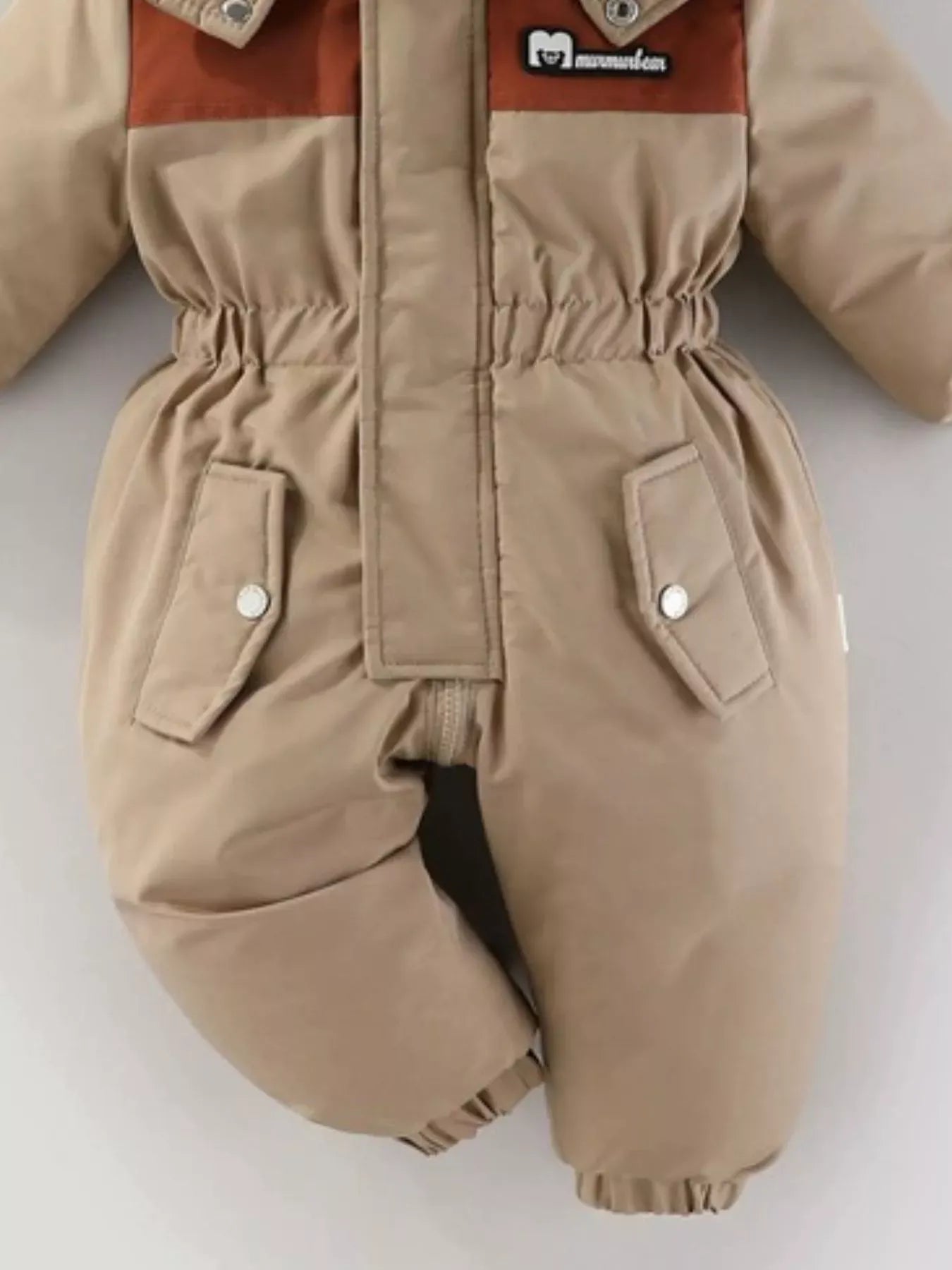 Children's Faux Fur Hood One-Piece