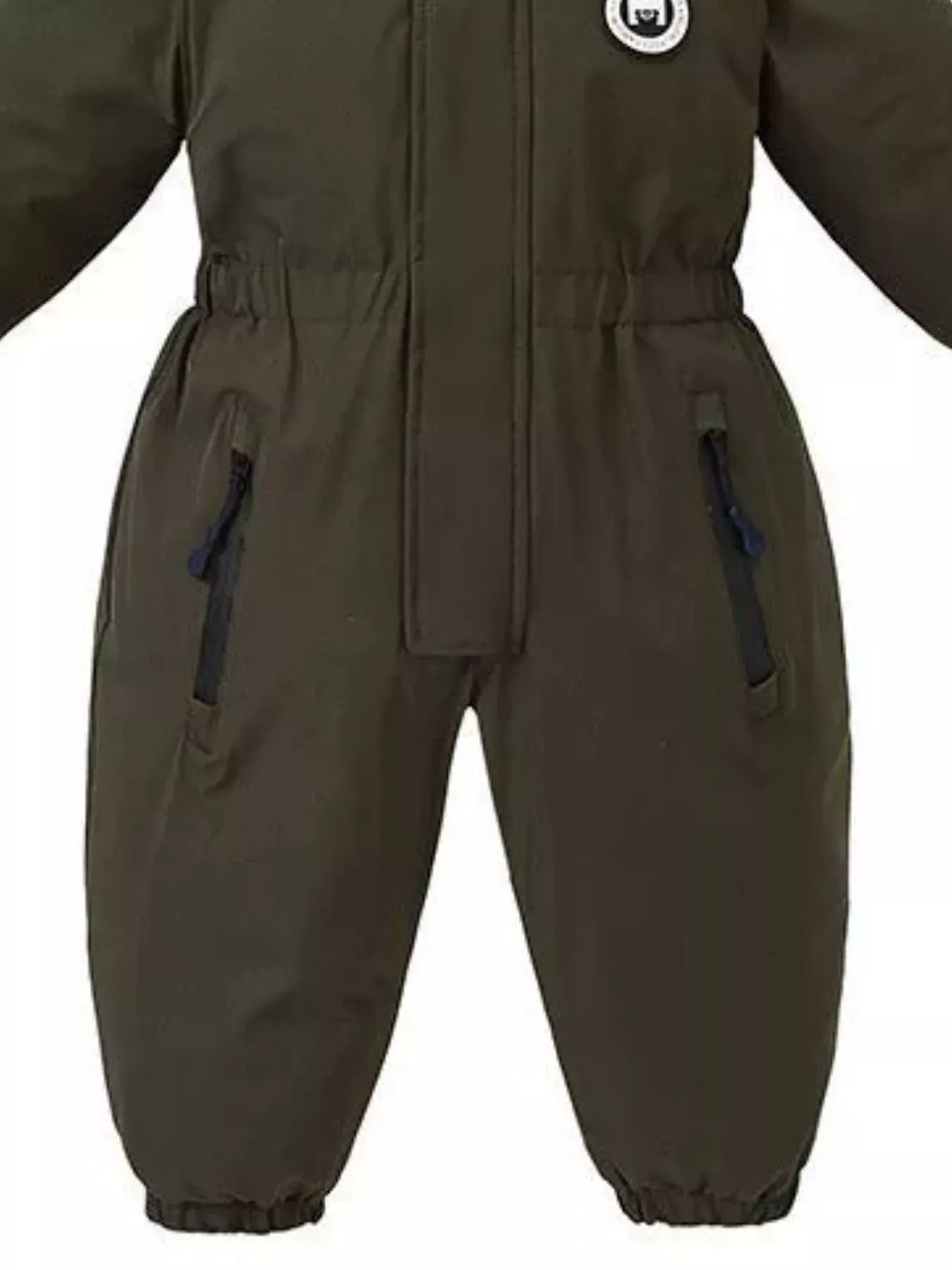 Children's Faux Fur Hood One-Piece