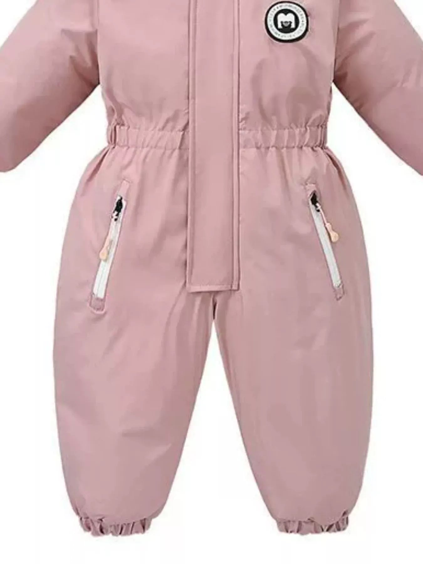 Children's Faux Fur Hood One-Piece