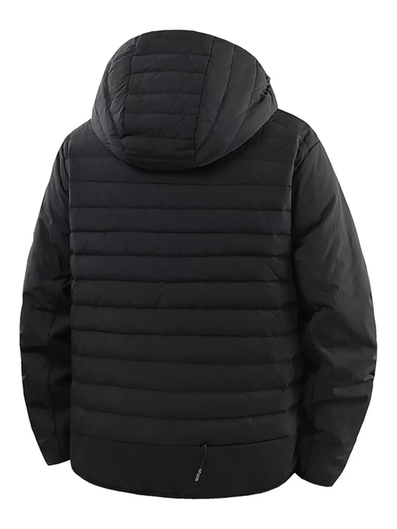Men's Plus Size Lightweight Hooded Puffer Jacket
