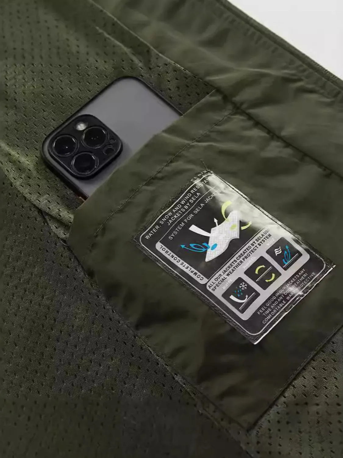 Men's Plus Size Zip Up Vest