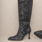 OASIS SOCIETY Jewel - Knee High Sequin Boots
