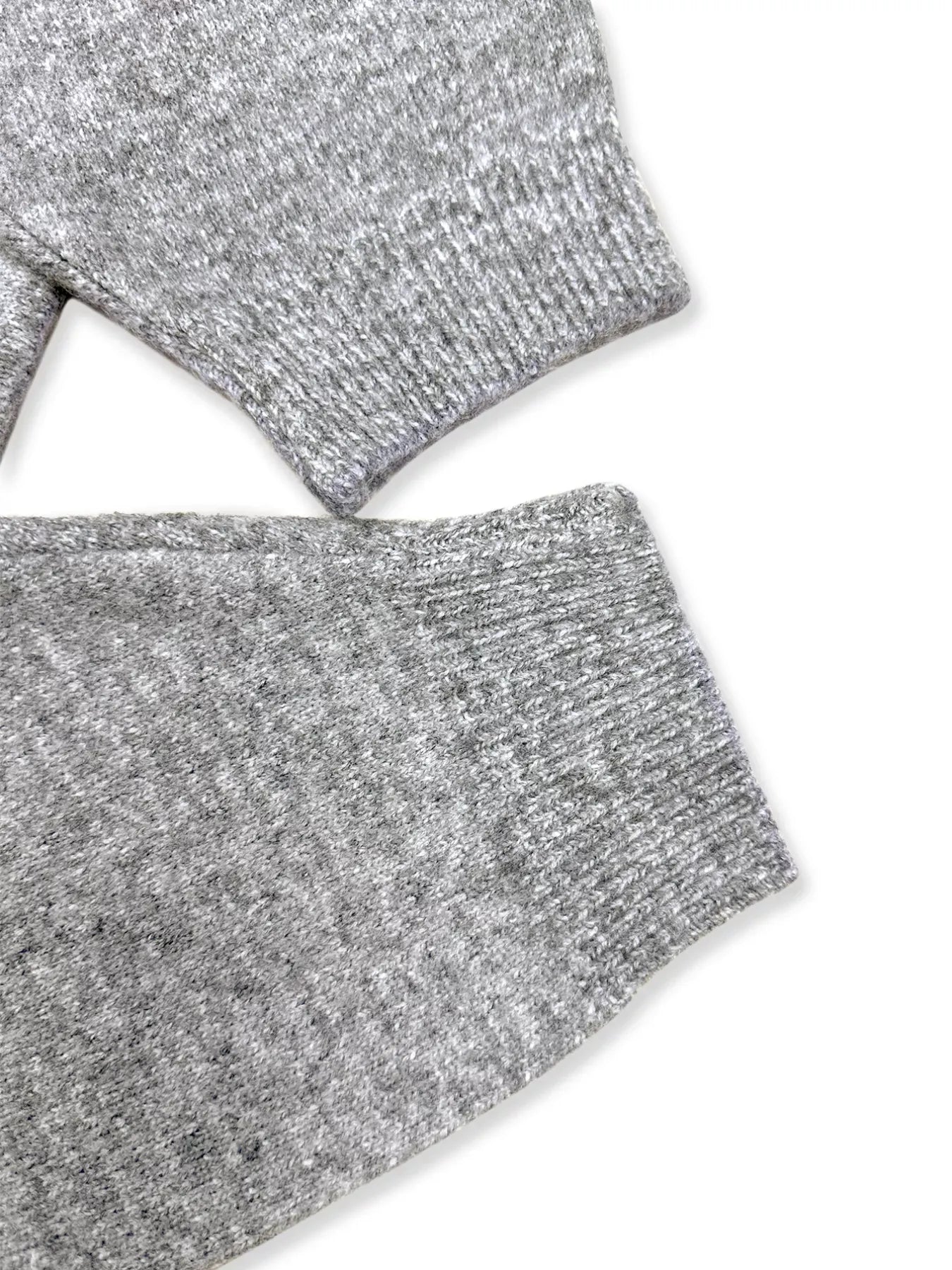 Plus Size Round Neck Long Sleeve Top and Skirt Sweater Set