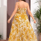 Women's Plus Size Boho Spaghetti Strap Dress