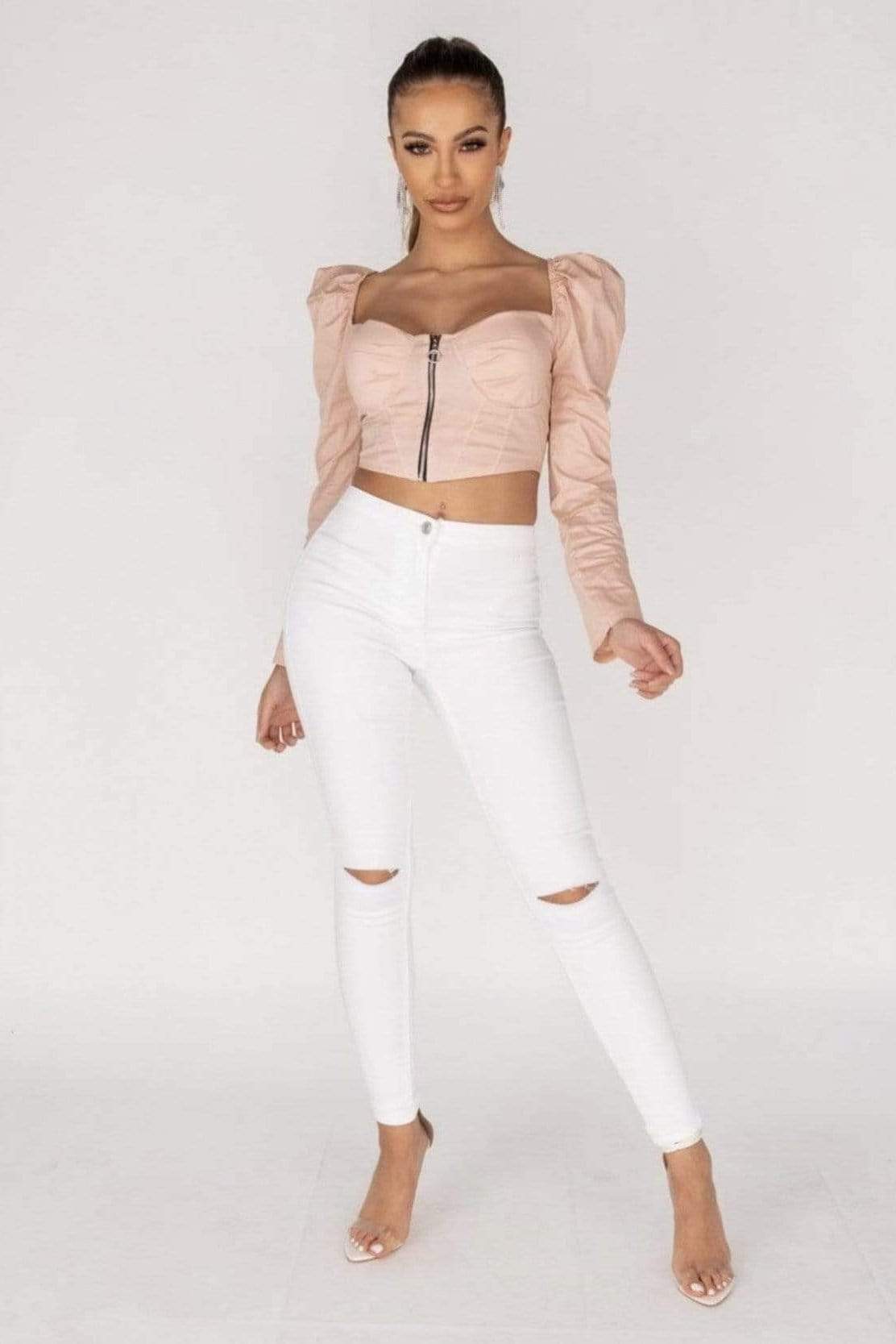 Leave Me Out High Waisted Jeggings