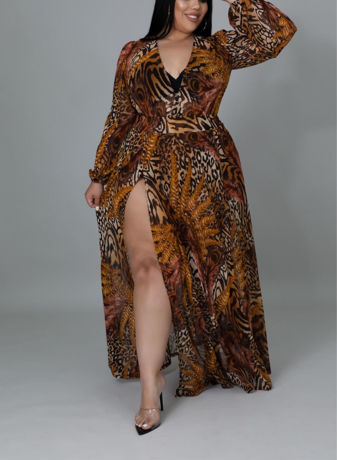 Lady Leopard Dress